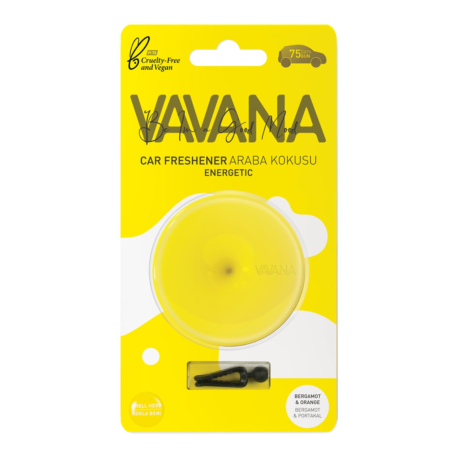 VAVANA IZGARA TIP ARAÇ KOKUSU ENERGETIC